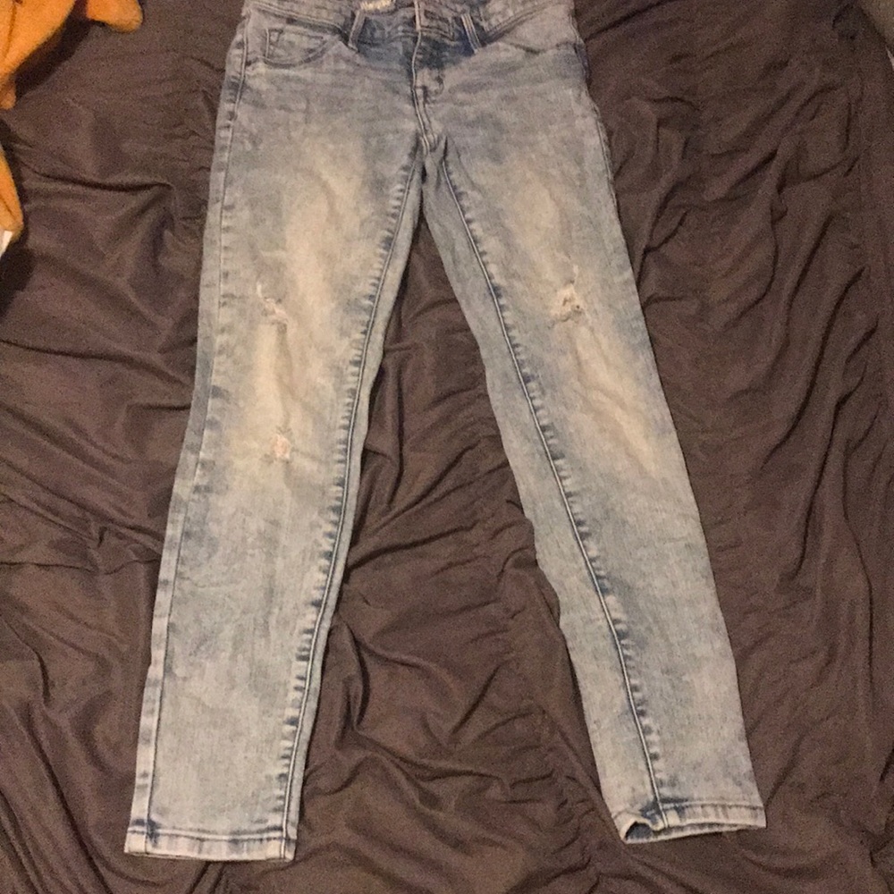 mid rise jeggings